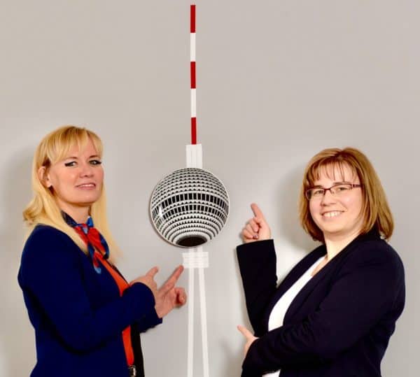 berlin-gf Gastgeberinnen Claudia Wießner und Ina Drewitz
