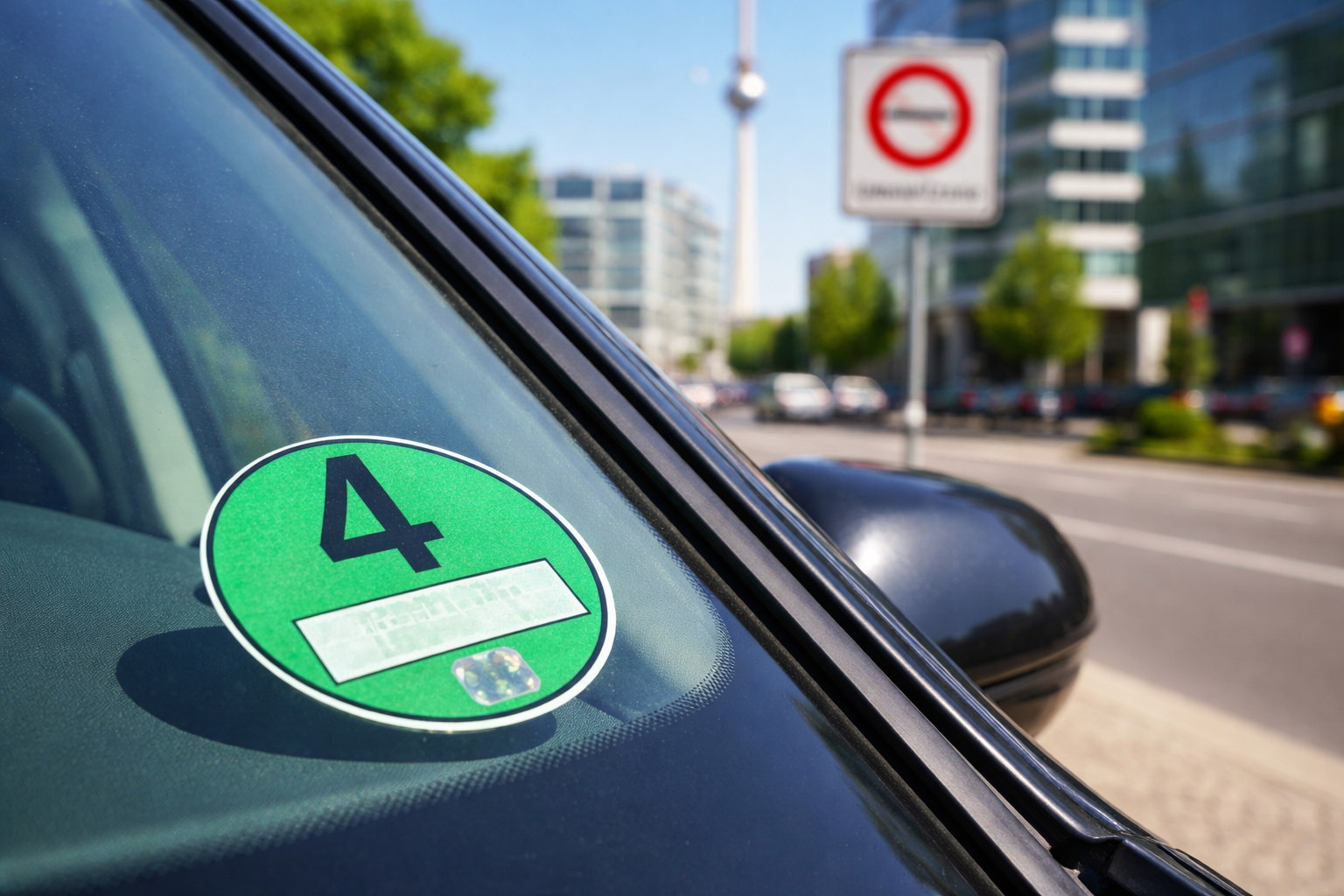 Grüne Umweltplakette